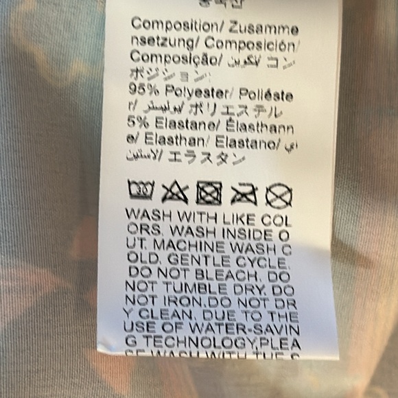 🌺 NWOT SHEIN Halter Neck Bohemian Floral dress Sz XL - Picture 12 of 12